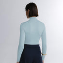 Blusa Segunda Pele Manga Longa Skin Cropped