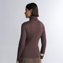 Tech T-Shirt® Gola Alta Manga Longa Feminina