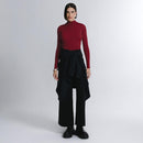 Blusa Segunda Pele Manga Longa Skin Cropped