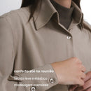 Camisa Oversized Alfaiataria Tech FutureForm® Feminina