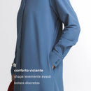Vestido Chemise Manga Longa FutureForm®