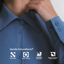 Vestido Chemise Manga Longa FutureForm®