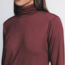 Tech T-Shirt® Gola Alta Manga Longa Feminina